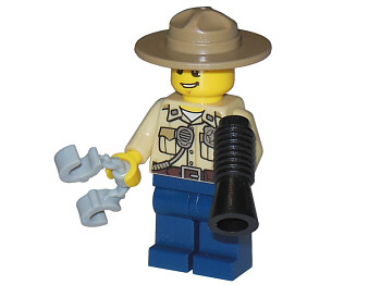 LEGO Minifigure-Advent Calendar 2015, City (Day 16) - Policeman-Advent Calendar-60099-17-Creative Brick Builders